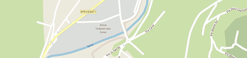 Mappa della impresa seriana diesel (srl) a GAZZANIGA