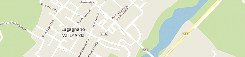 Mappa della impresa rigolli giulio a LUGAGNANO VAL D ARDA