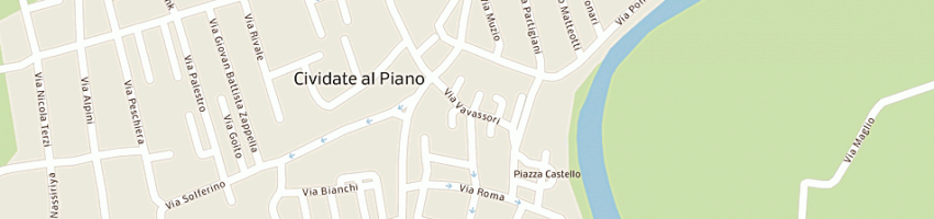 Mappa della impresa non solo fiori snc di stacchetti orietta e c a CIVIDATE AL PIANO