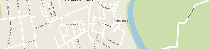 Mappa della impresa forlani daniela a CIVIDATE AL PIANO