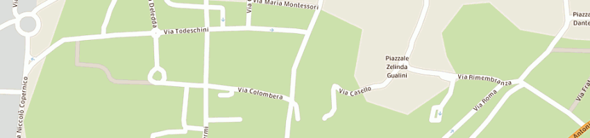 Mappa della impresa magri melchissede a TRESCORE BALNEARIO