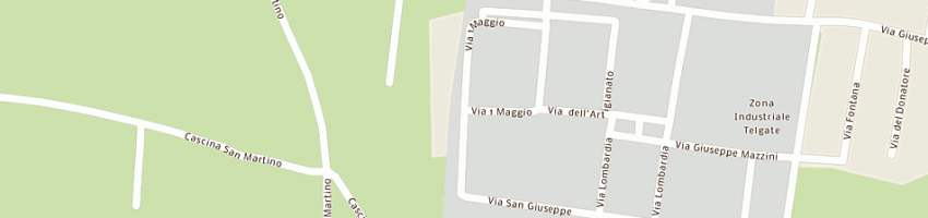 Mappa della impresa rilplast di zinesi mario e rivellini giulia (snc) a TELGATE