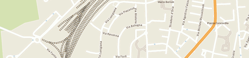Mappa della impresa studio broker international di bertini alberto a LA SPEZIA