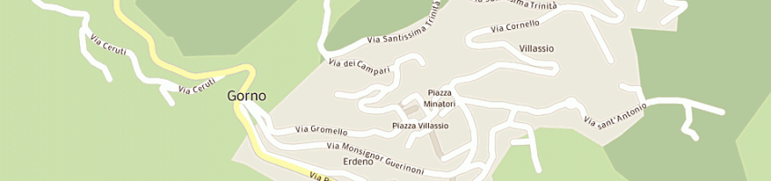 Mappa della impresa gibellini gelmino a GORNO
