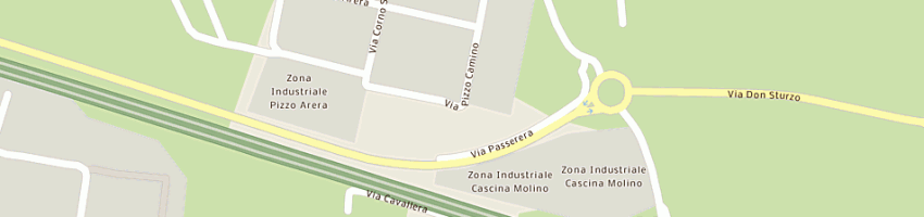 Mappa della impresa poly italia di signorelli adriano e c (sas) a CHIUDUNO