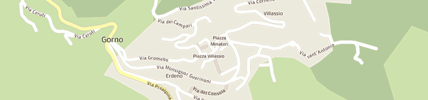 Mappa della impresa alimentari di andreoletti angela denise e c snc a GORNO