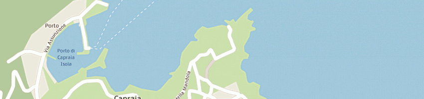 Mappa della impresa poste italiane spa a CAPRAIA ISOLA