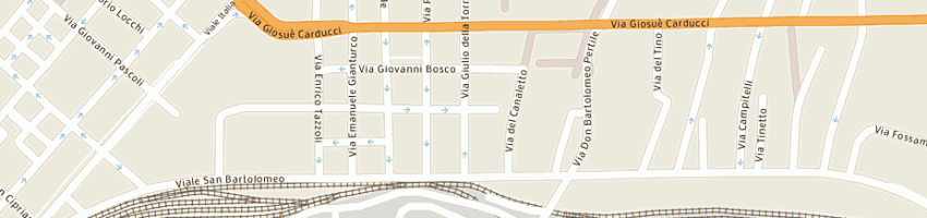 Mappa della impresa bar della torre di gabelloni serena e c sas a LA SPEZIA