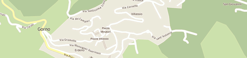 Mappa della impresa parrocchia di s martino vescovo a GORNO