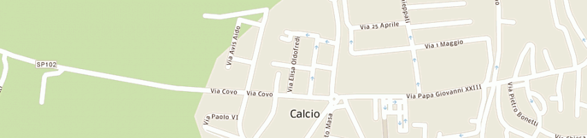 Mappa della impresa togni snc a CALCIO