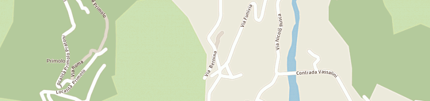 Mappa della impresa pedrotti giancarlo a CHIESA IN VALMALENCO