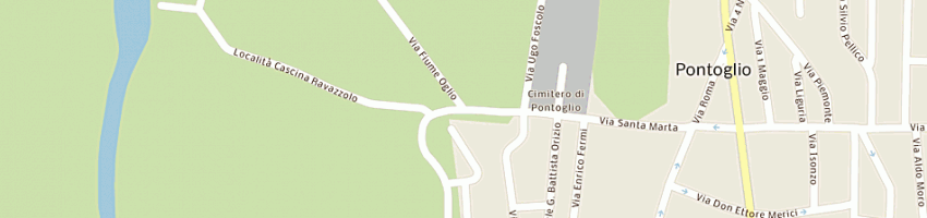 Mappa della impresa corneliani selini vanna a PONTOGLIO