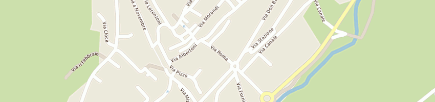 Mappa della impresa scuola elementare e filiberto a VERTOVA