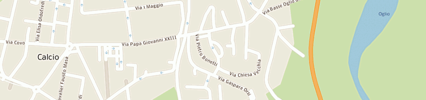 Mappa della impresa bar de berghem srl a BERGAMO
