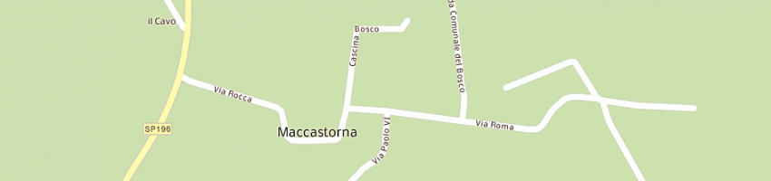 Mappa della impresa solana spa a MACCASTORNA