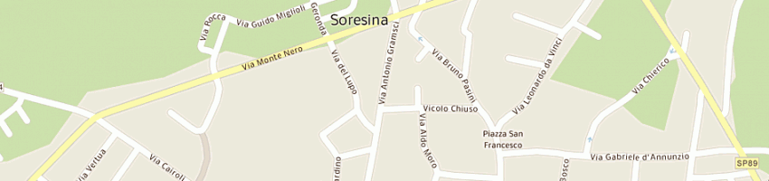 Mappa della impresa cisarri arnaldo a SORESINA