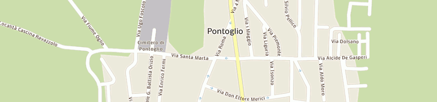 Mappa della impresa facchetti amedeo a PONTOGLIO