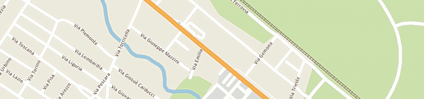 Mappa della impresa monza srl a CADEO