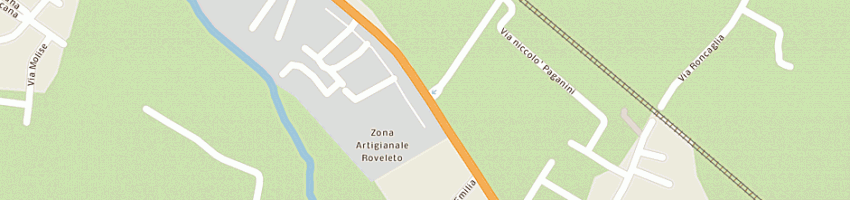 Mappa della impresa trattoria nuova a CADEO