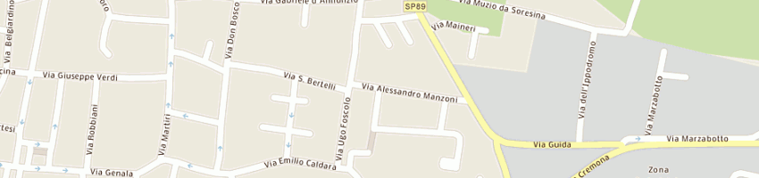 Mappa della impresa mbm di boni giorgio, marco e c sas a SORESINA
