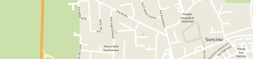 Mappa della impresa la tana del drago fumante di arcidiacono r e c snc a SONCINO