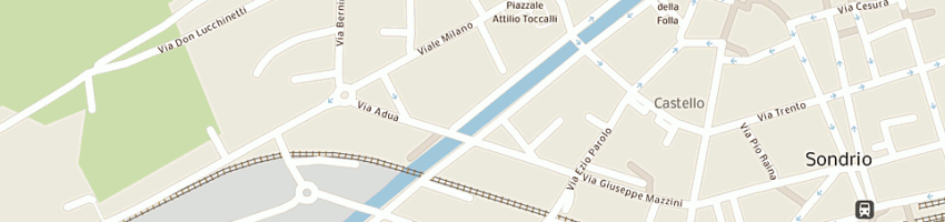 Mappa della impresa scari' snc di ing michele scari' e c a SONDRIO