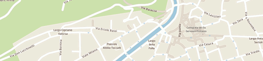 Mappa della impresa ummarino italo e c snc a SONDRIO