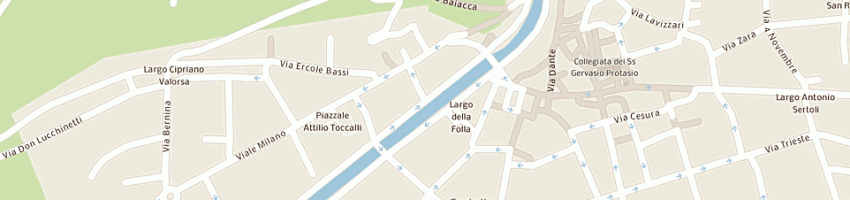 Mappa della impresa edil color di tognala enrico e c (snc) a SONDRIO