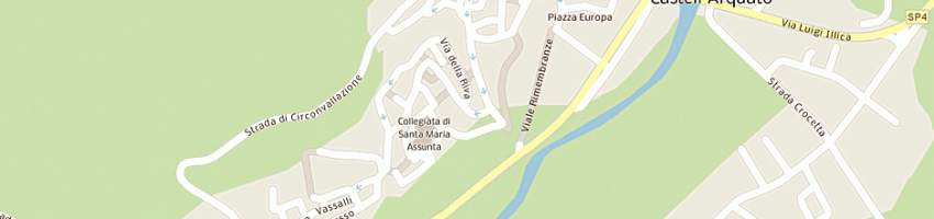 Mappa della impresa cimelli romano a CASTELL ARQUATO