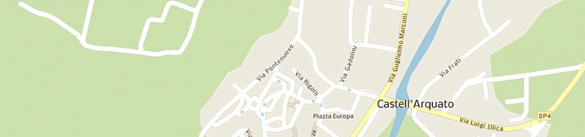Mappa della impresa programma auto spa a PIACENZA