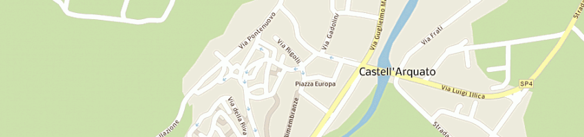 Mappa della impresa cavazzi matteo a CASTELL ARQUATO