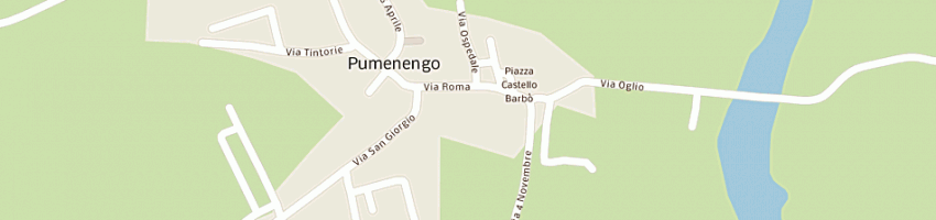 Mappa della impresa borlotti adriano a PUMENENGO