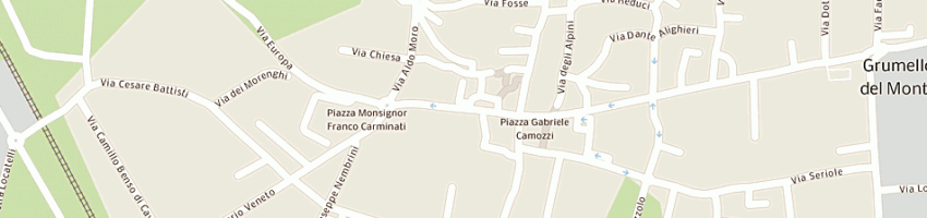 Mappa della impresa patelli daniela a GRUMELLO DEL MONTE