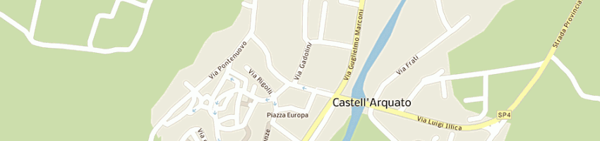 Mappa della impresa bertoncini patrizia a CASTELL ARQUATO
