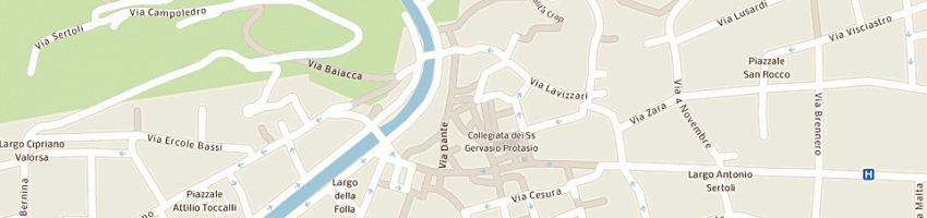 Mappa della impresa carel e co a SONDRIO
