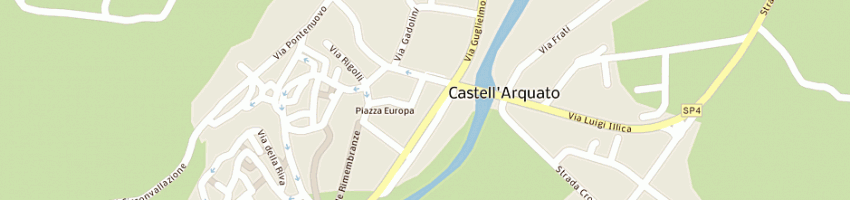 Mappa della impresa longeri - confezioni a CASTELL ARQUATO