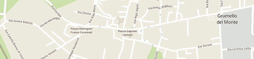 Mappa della impresa in time spa a GRUMELLO DEL MONTE