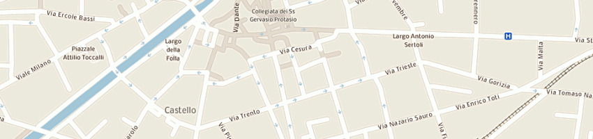 Mappa della impresa gianoncelli maurizio e c sas a SONDRIO