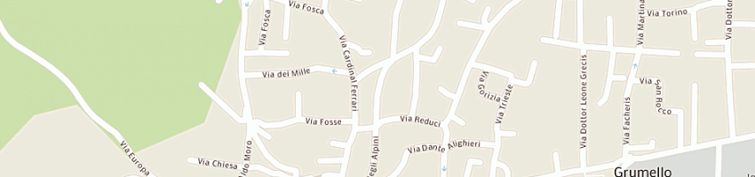 Mappa della impresa ambrosini srl a GRUMELLO DEL MONTE