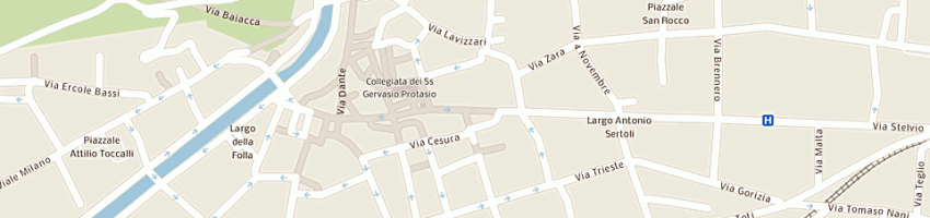 Mappa della impresa giuslor snc di vedovatti g e c a SONDRIO
