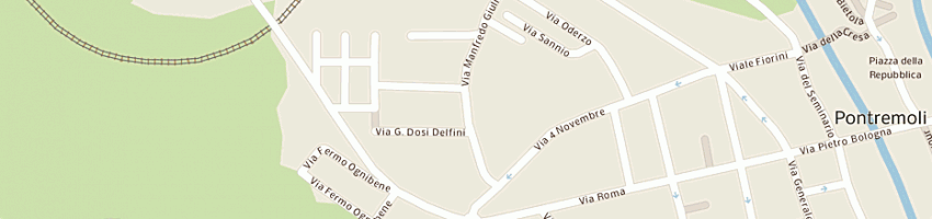 Mappa della impresa il girasole di sandra menini e c sas a PONTREMOLI