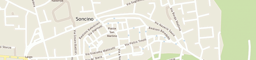 Mappa della impresa associazione pro loco casa stampatori a SONCINO