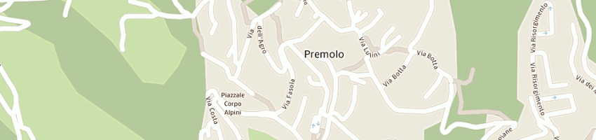 Mappa della impresa gusmini di gusmini francesco e c snc a PREMOLO