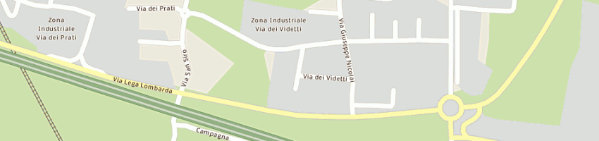 Mappa della impresa edilpar snc di paris alessandro e c a GRUMELLO DEL MONTE