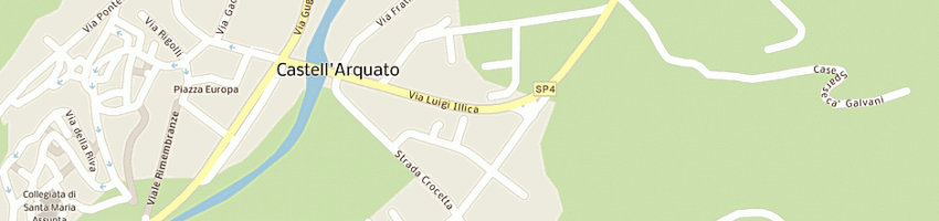 Mappa della impresa cavozzi orazio a CASTELL ARQUATO
