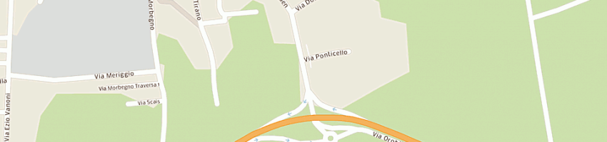 Mappa della impresa cossi costruzioni spa a SONDRIO