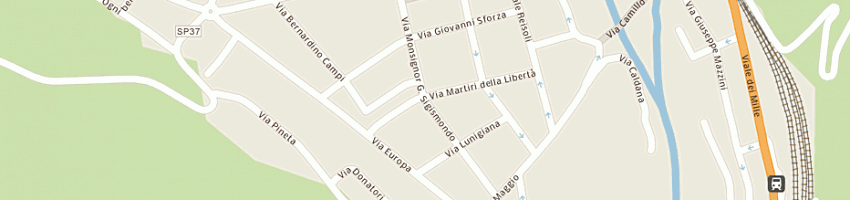 Mappa della impresa bazza' ernesta a PONTREMOLI