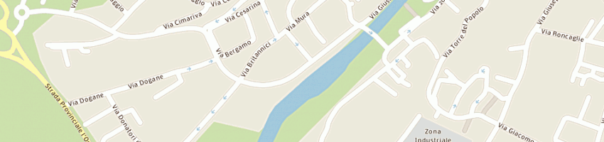 Mappa della impresa bar moniga a MURA