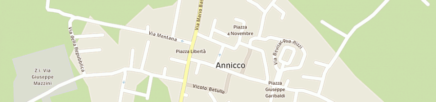 Mappa della impresa pagliari pierangelo a ANNICCO