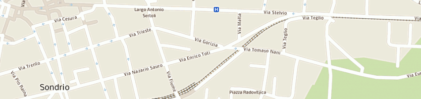 Mappa della impresa stilmoto di giotta erminio a SONDRIO